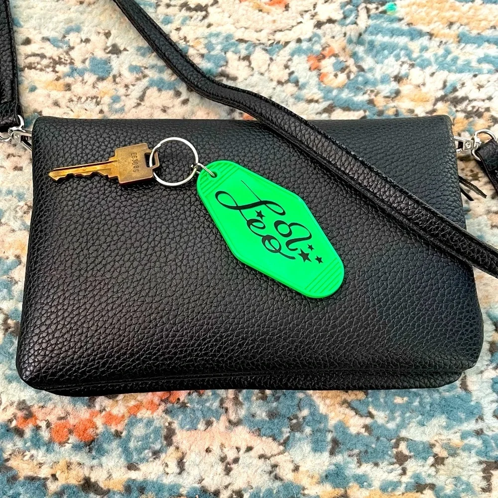 $10 when bundled! Zodiac Hotel Keychain Or Book bag tag